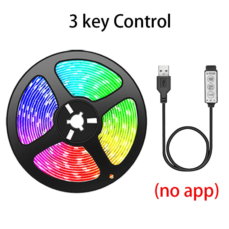 Led Strip Light Bluetooth App 5V USB Led Tape