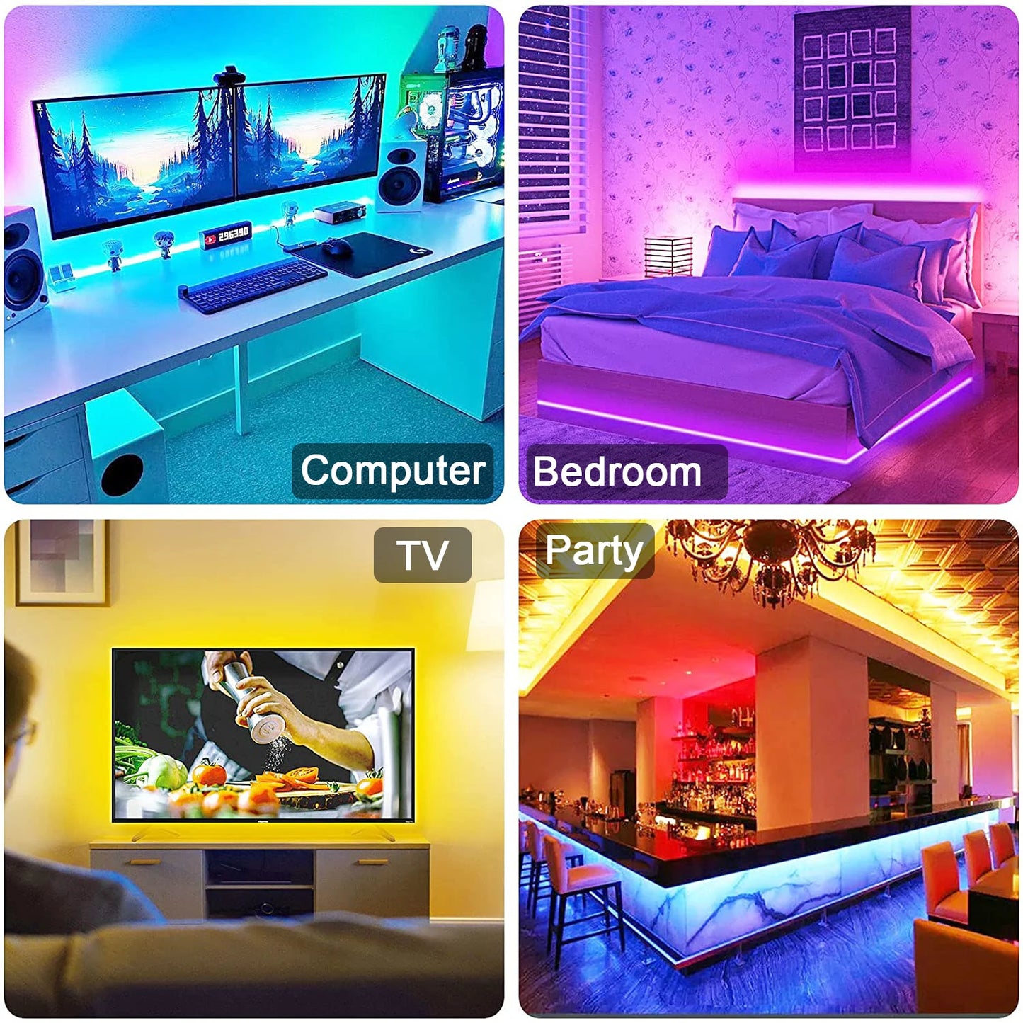 Led Strip Light Bluetooth App 5V USB Led Tape